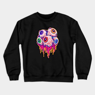 Zombie Eyes Crewneck Sweatshirt